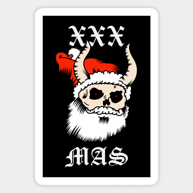 XXXMAS Krampus Magnet by JETBLACK369